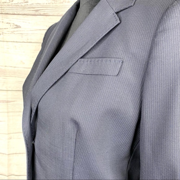 J. Crew Wool Blend Navy Blazer Sz. 4 - Picture 10 of 13